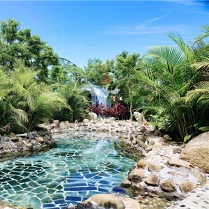 女神视频森林氧吧温泉池自然环境